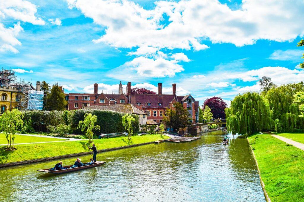 england, cambridge, travel, river, uk, europe, nature, sky