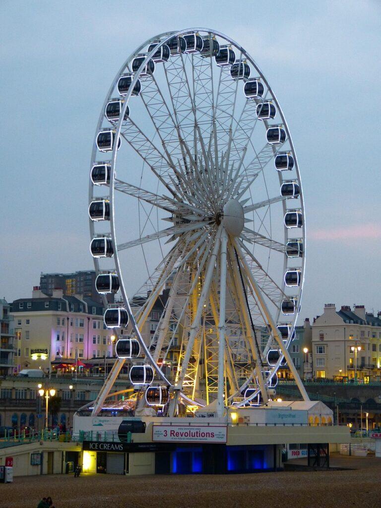 ferris wheel, brighton, england, sussex, shining, brighton, brighton, brighton, brighton, brighton
