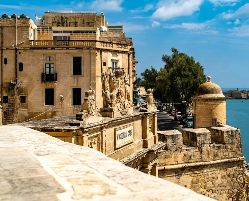 Explore the historic Victoria Gate in Valletta, offering a glimpse into Malta's architectural heritage.